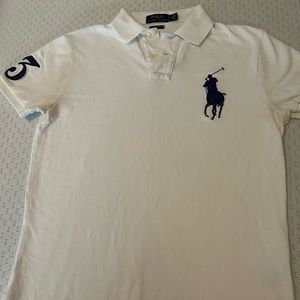 Polo shirt, big pony.